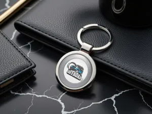 Key Ring Holder Fob Pro Stylish Alloy Minimal